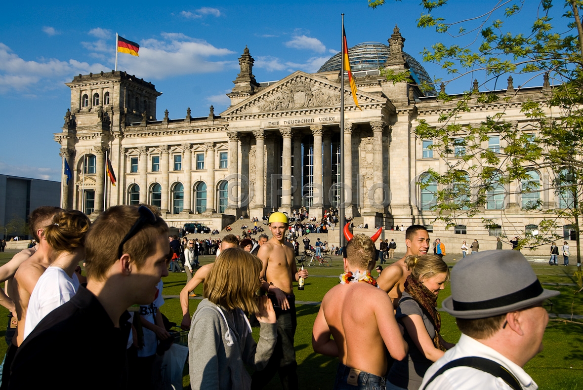 Reichstag building, Berlin, Germany
(cod:Berlin 25)